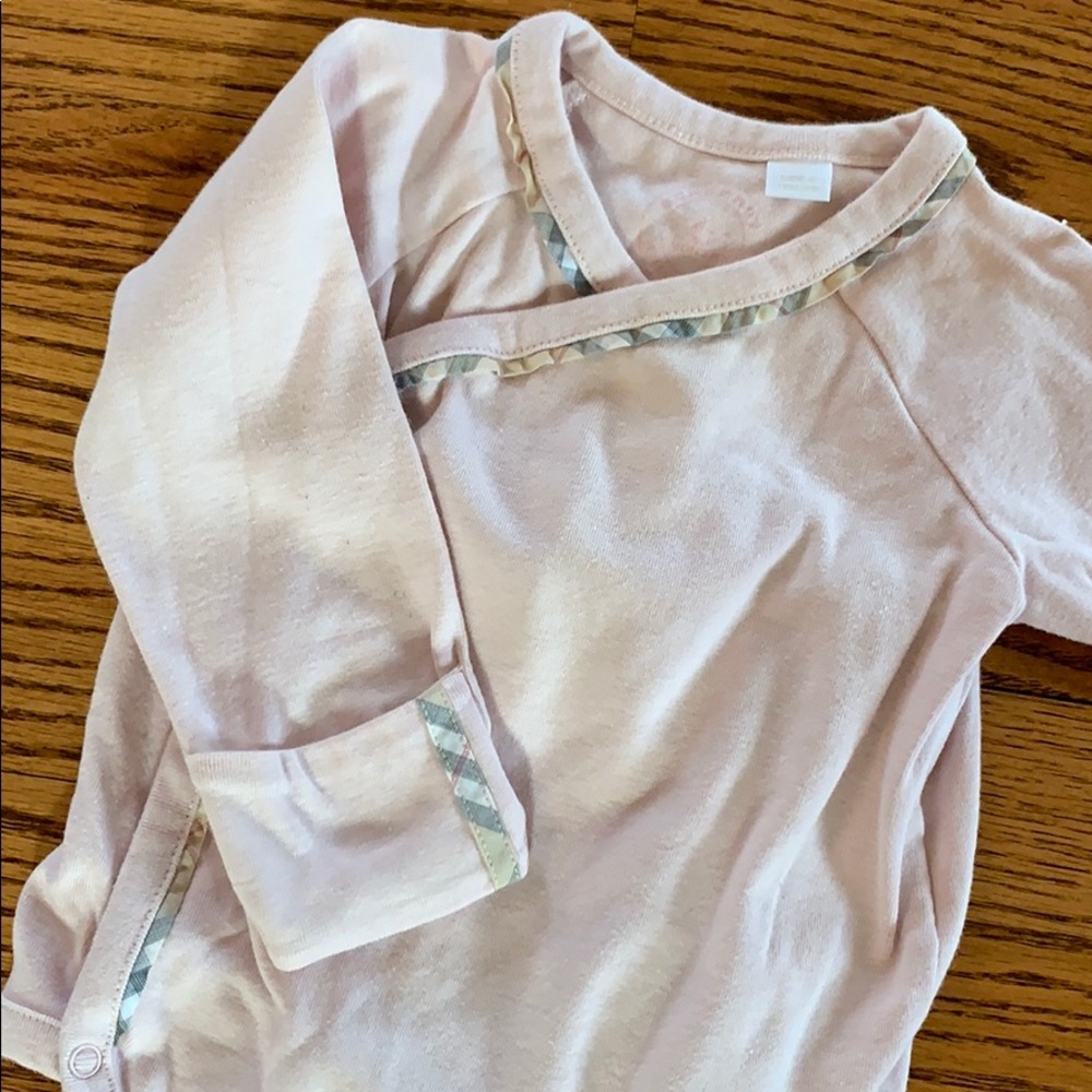 Burberry baby girl onesie 6mo
